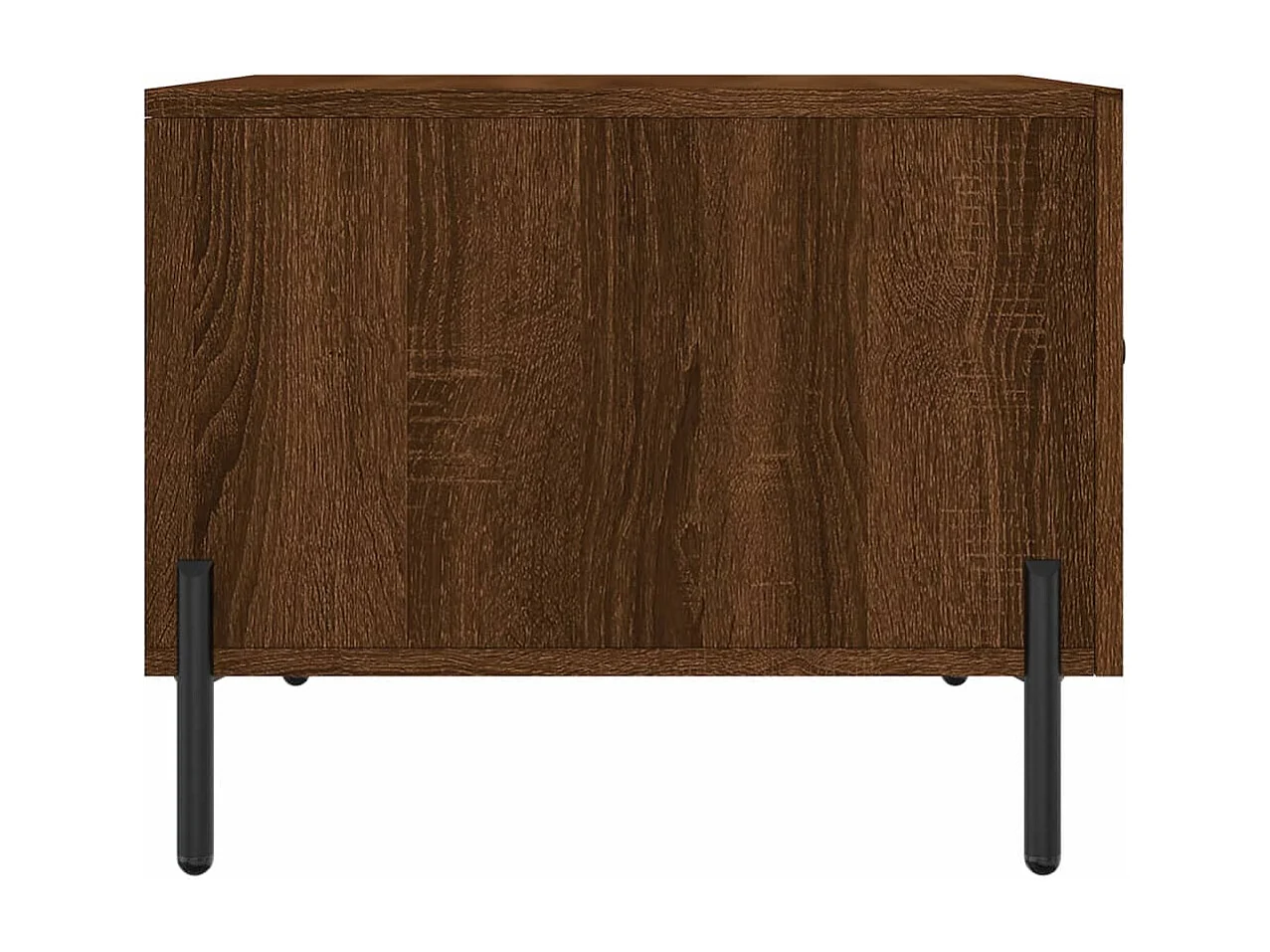 Table basse Chêne marron 50x50x40 Bois d'ingénierie