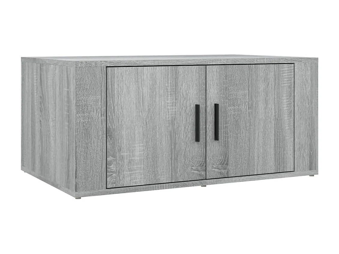 Table basse Sonoma gris 80x50x36 Bois d'ingénierie