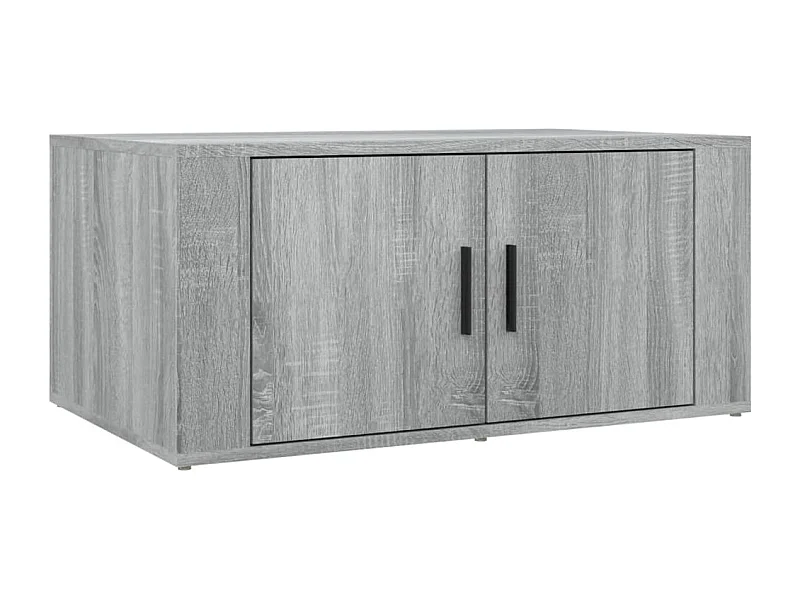 Table basse Sonoma gris 80x50x36 Bois d'ingénierie