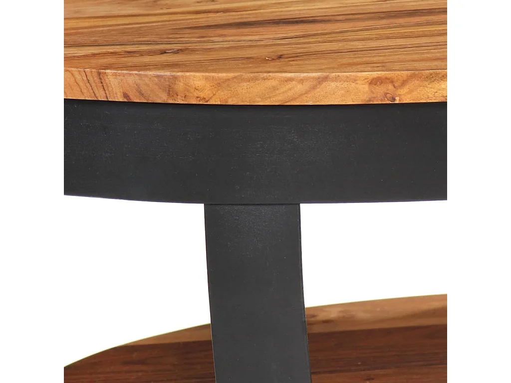 Table basse 65x65x32 Bois d'acacia solide