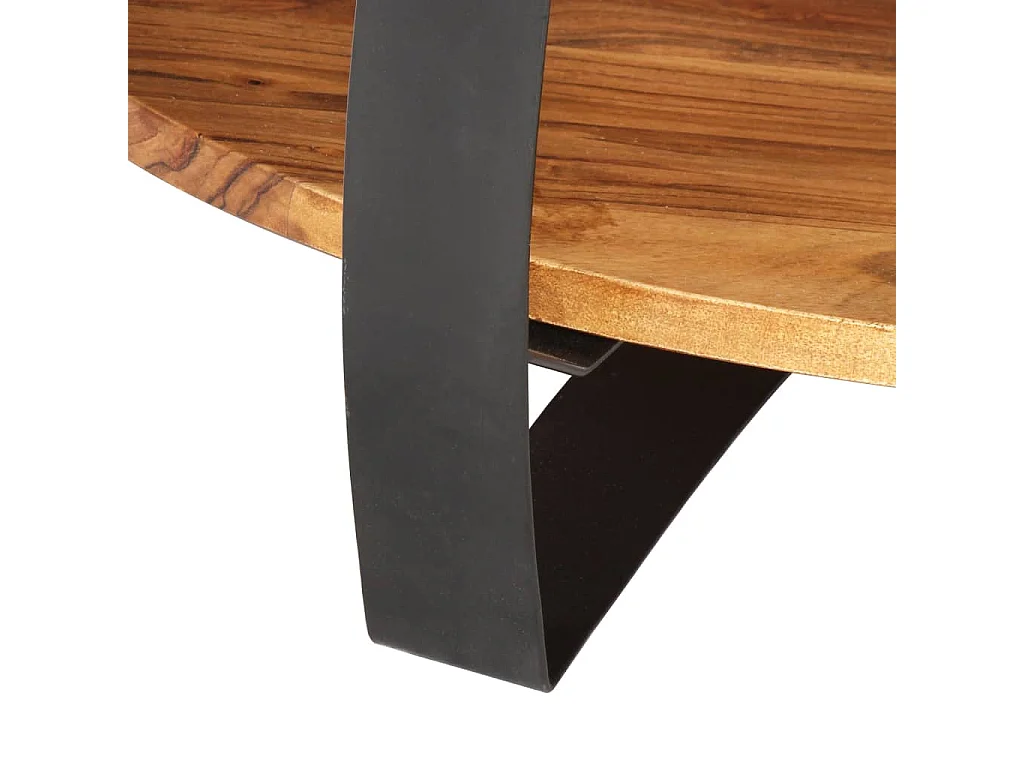 Table basse 65x65x32 Bois d'acacia solide