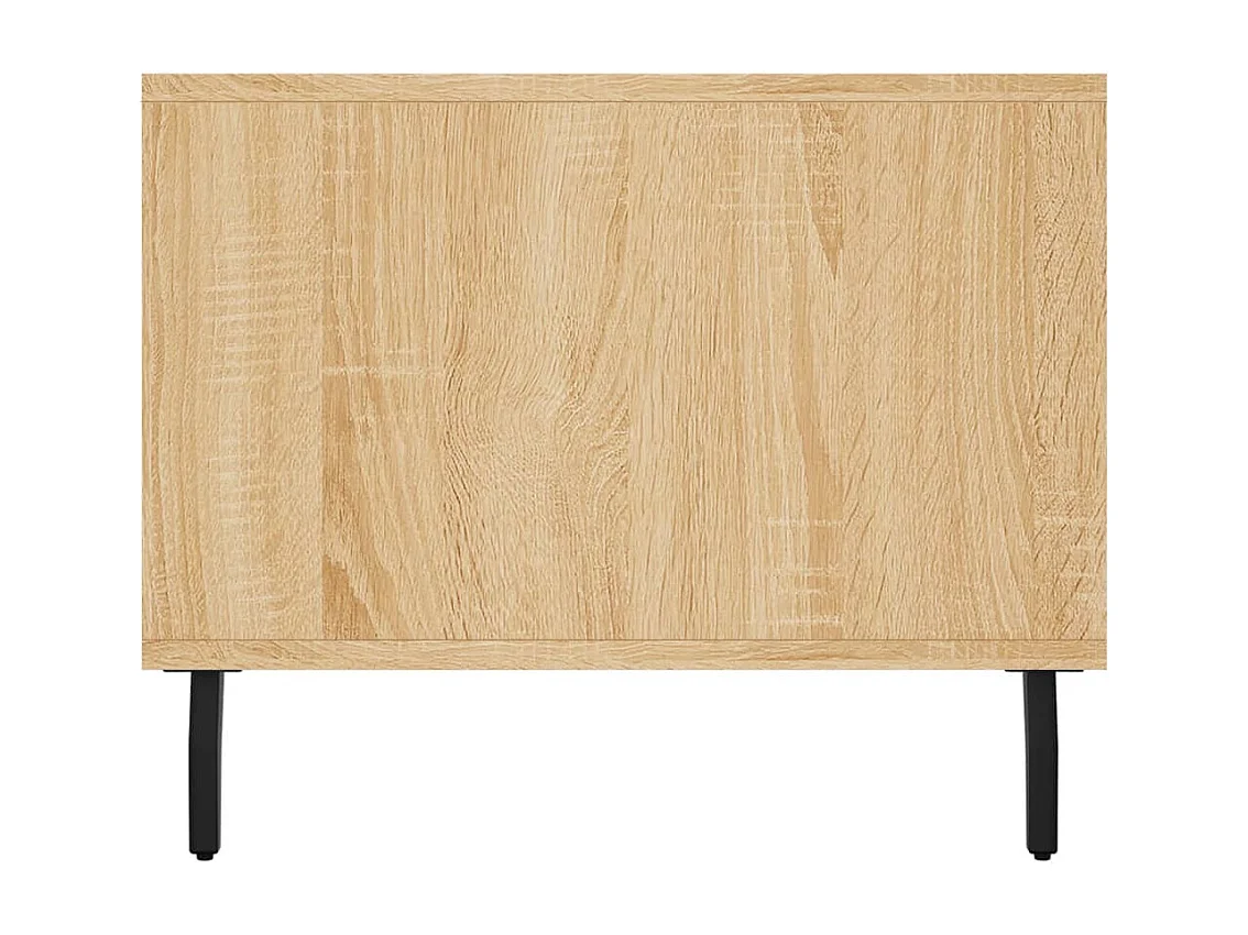 Table basse chêne sonoma 102x50x40 bois d'ingénierie