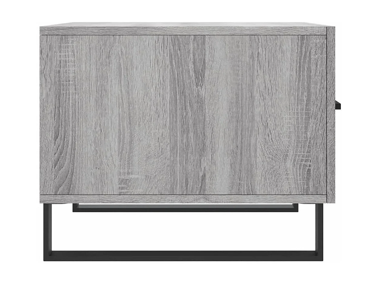 Tables basses 2 pcs sonoma gris 50x50x40 bois d'ingénierie