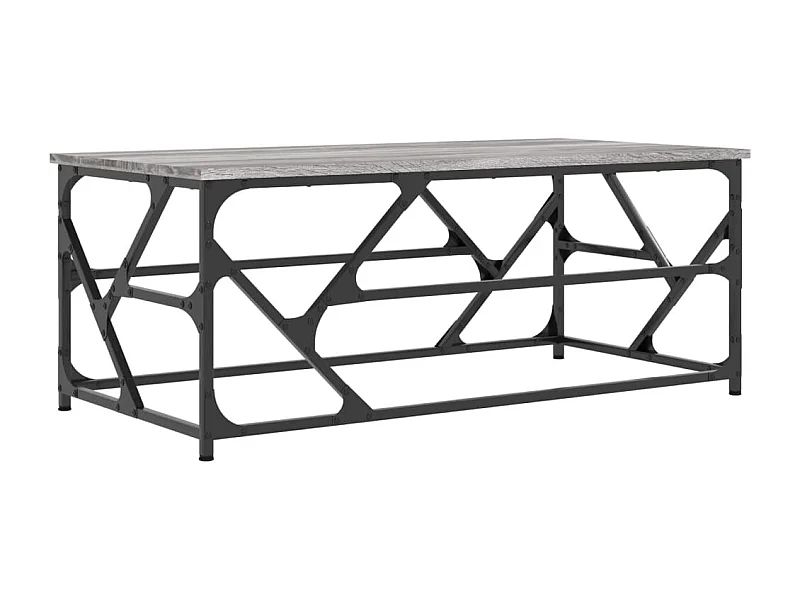 Table basse Sonoma gris 100x50x40 Bois d'ingénierie