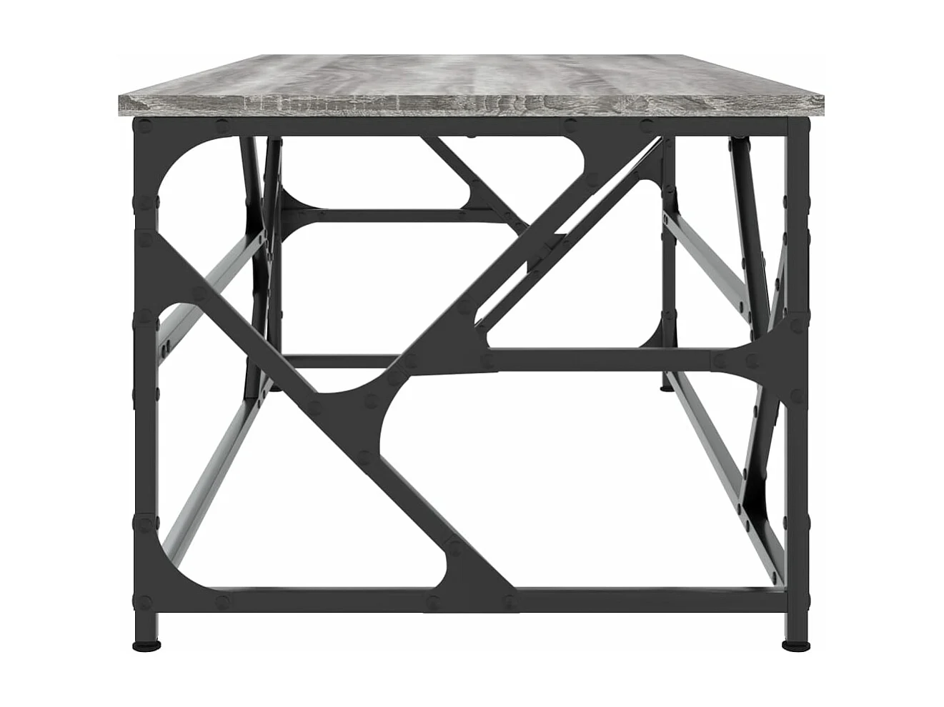 Table basse Sonoma gris 100x50x40 Bois d'ingénierie