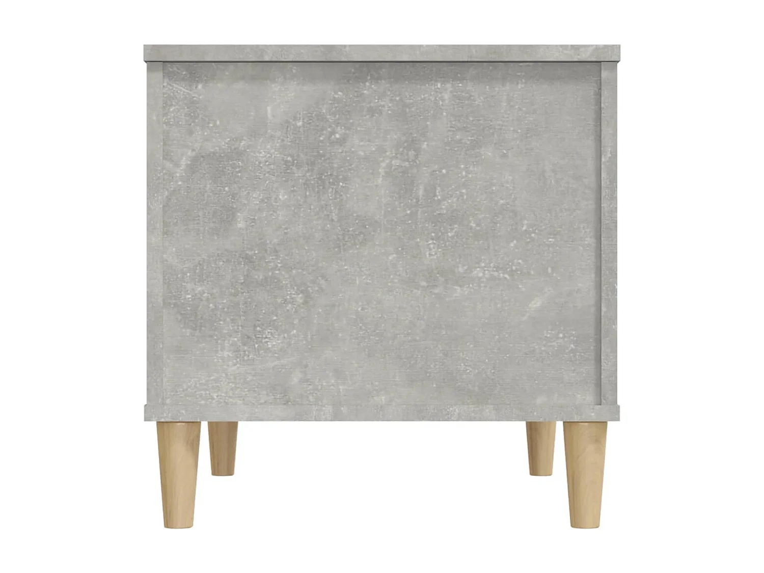 Table basse Gris béton 60x44,5x45 Bois d'ingénierie