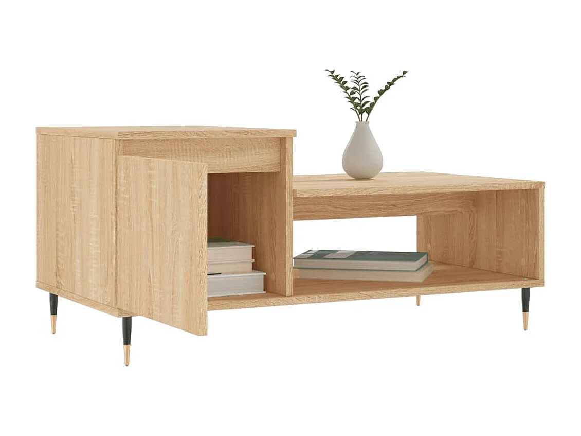 Table basse Chêne sonoma 100x50x45 Bois d'ingénierie