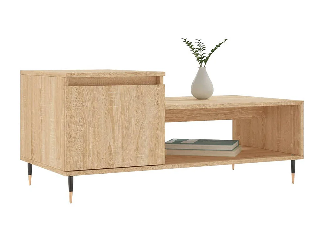 Table basse Chêne sonoma 100x50x45 Bois d'ingénierie