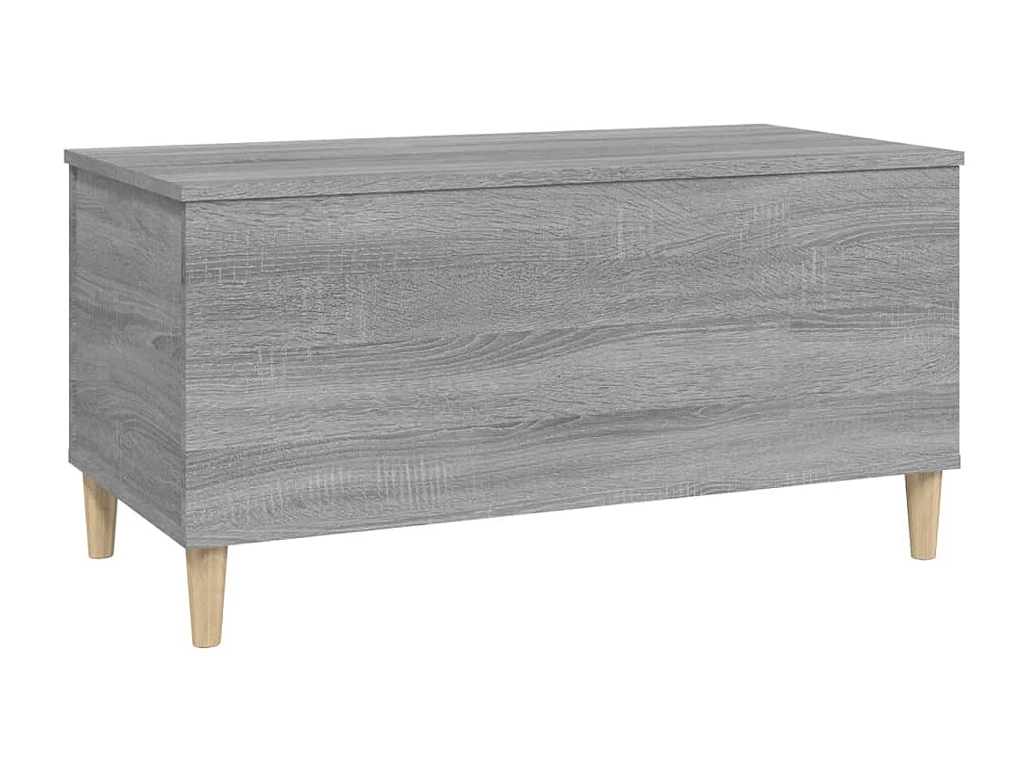 Table basse Sonoma gris 90x44,5x45 Bois d'ingénierie