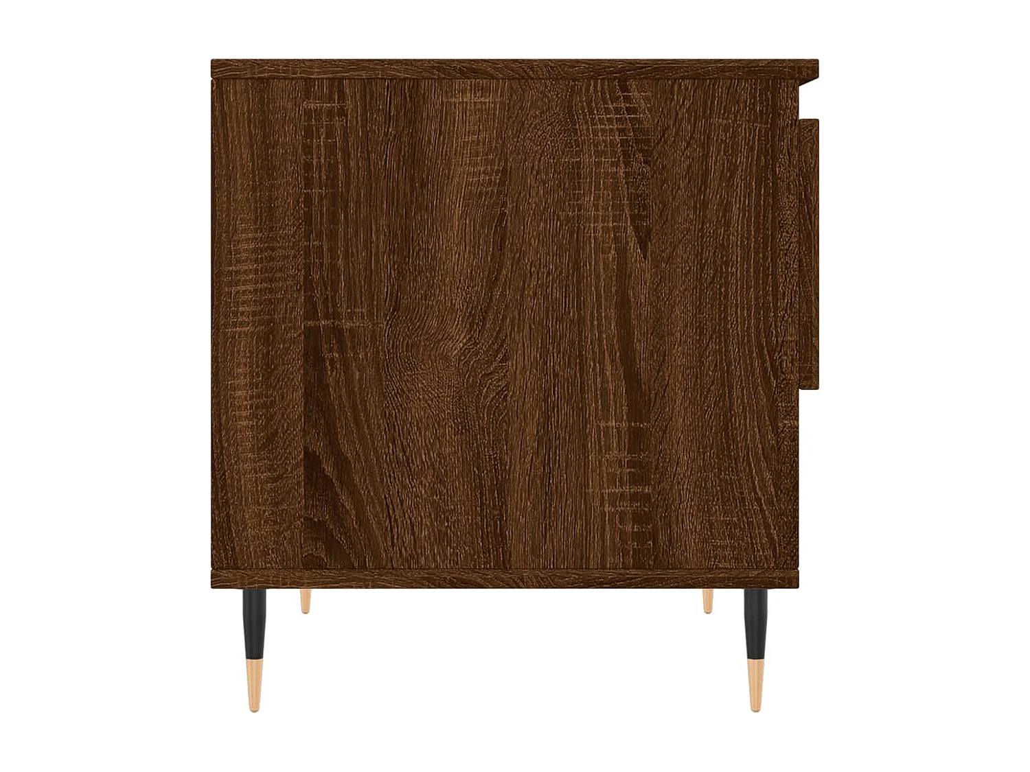 Tables basses 2 pcs chêne marron 50x46x50 bois d'ingénierie