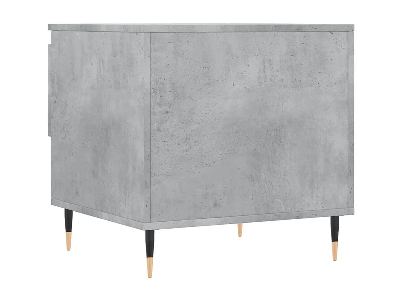 Tables basses 2 pcs gris béton 50x46x50 bois d'ingénierie