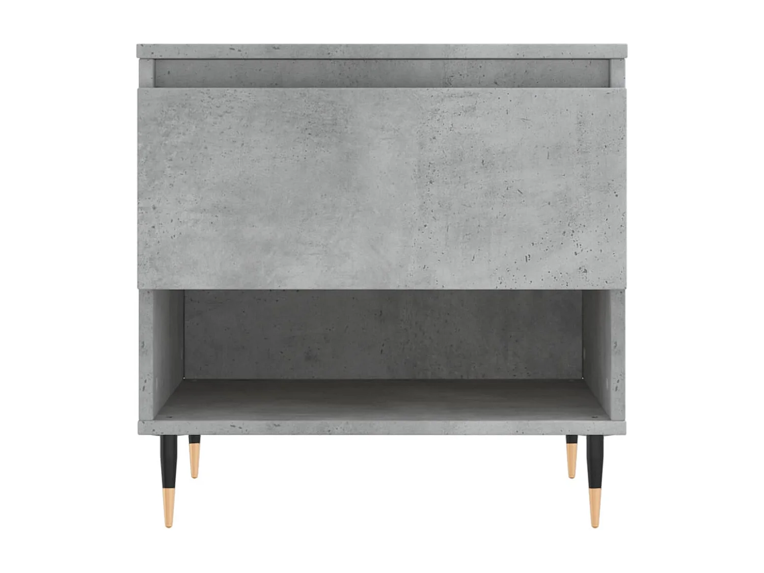 Tables basses 2 pcs gris béton 50x46x50 bois d'ingénierie