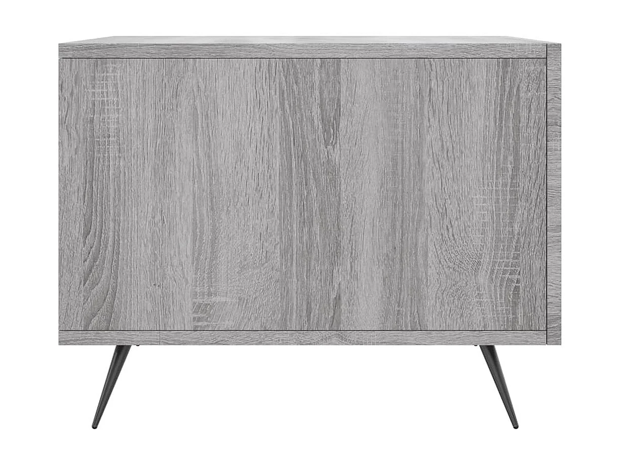 Tables basses 2 pcs sonoma gris 50x50x40 bois d'ingénierie