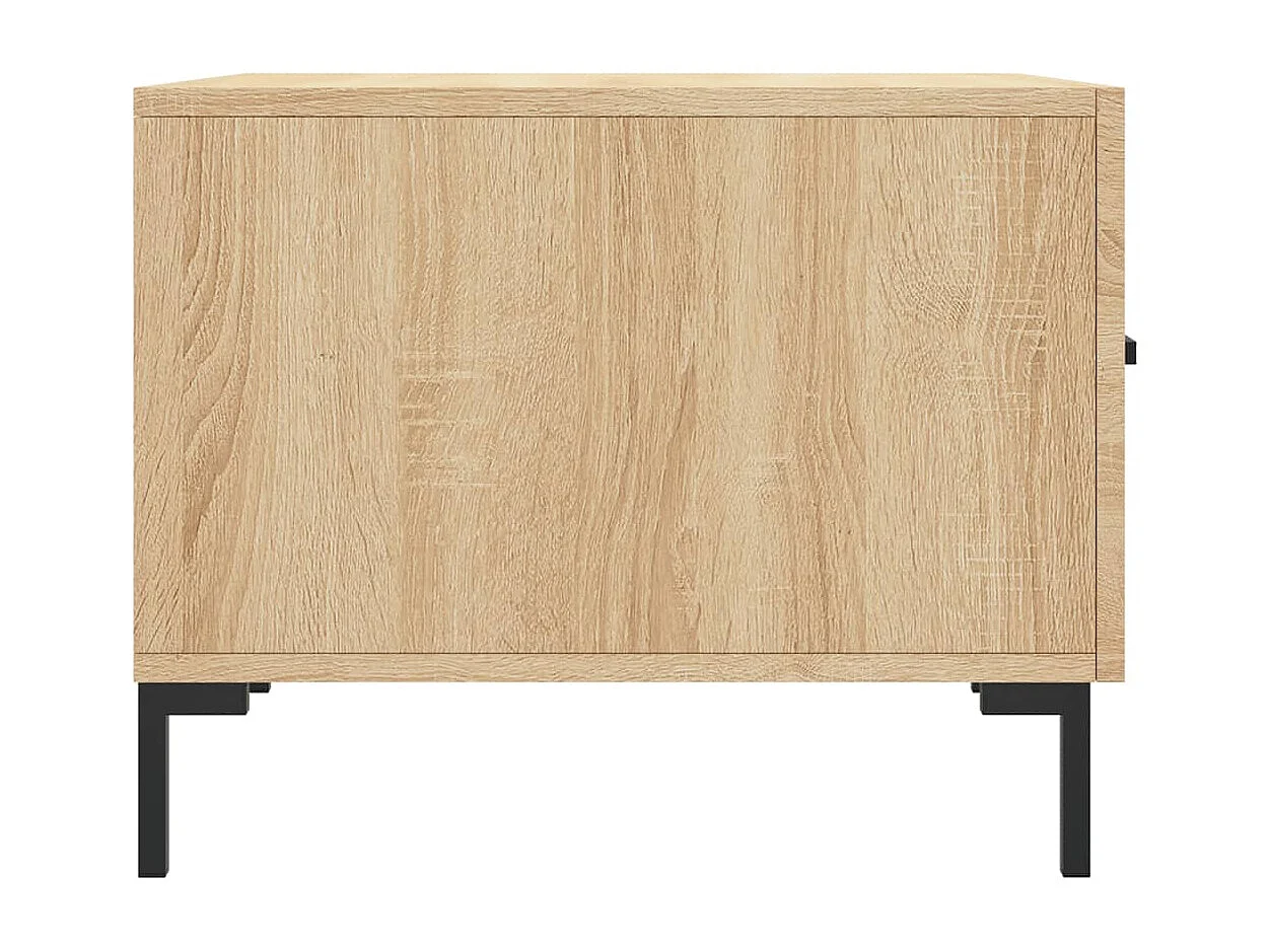 Tables basses 2 pcs chêne sonoma 50x50x40 bois d'ingénierie