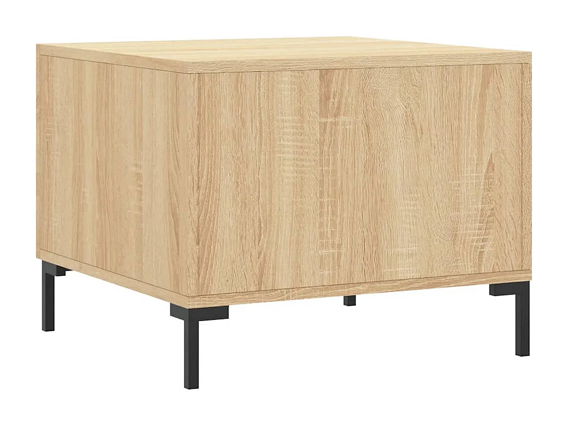 Tables basses 2 pcs chêne sonoma 50x50x40 bois d'ingénierie