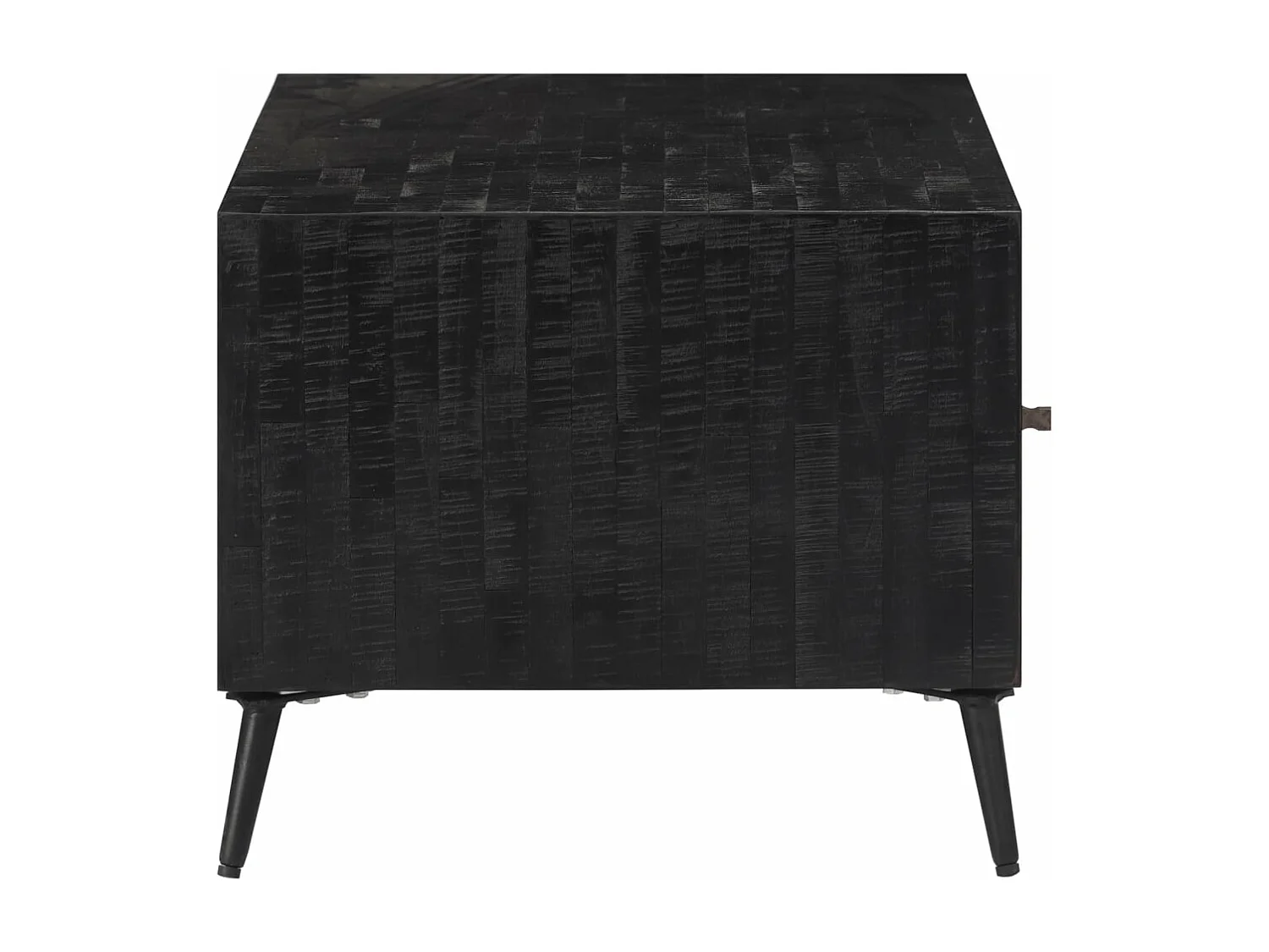 Table basse 90x50x41 teck de récupération massif