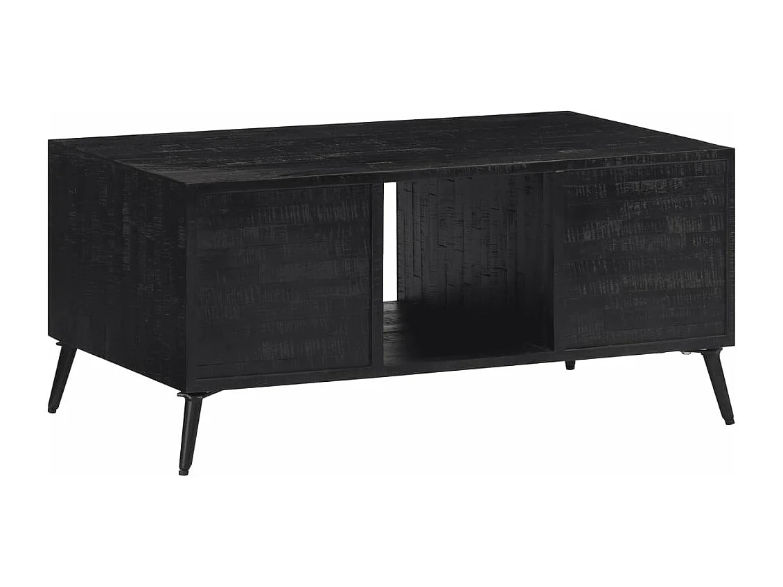 Table basse 90x50x41 teck de récupération massif