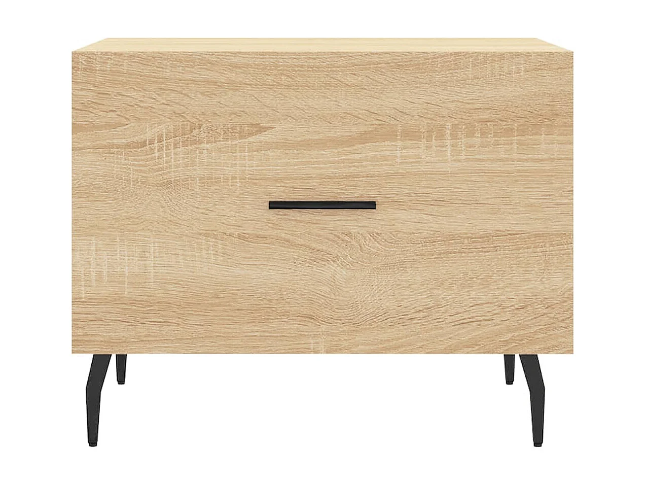 Tables basses 2 pcs chêne sonoma 50x50x40 bois d'ingénierie