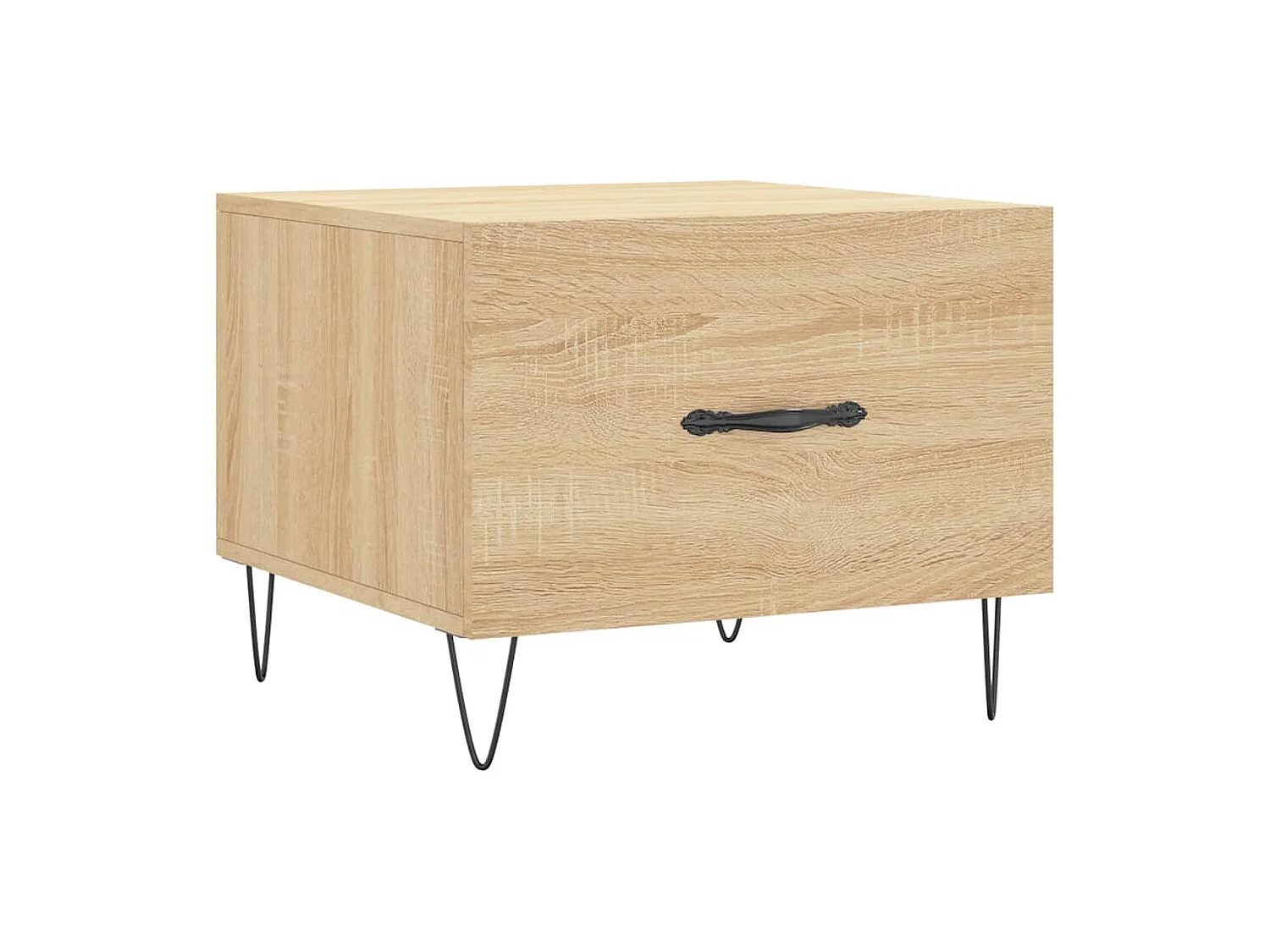 Tables basses 2 pcs chêne sonoma 50x50x40 bois d'ingénierie