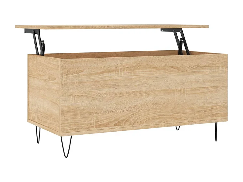 Table basse Chêne sonoma 90x44,5x45 Bois d'ingénierie