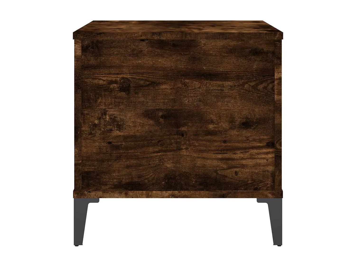 Table basse Chêne fumé 60x44,5x45 Bois d'ingénierie