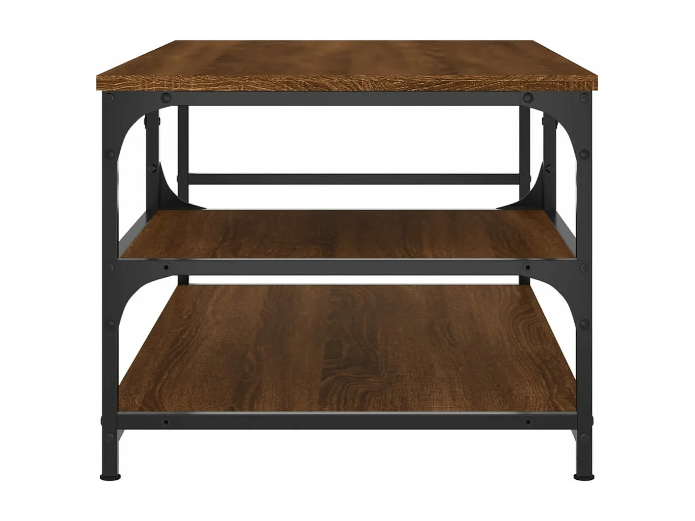 Table basse chêne marron 90x49x40 bois d'ingénierie