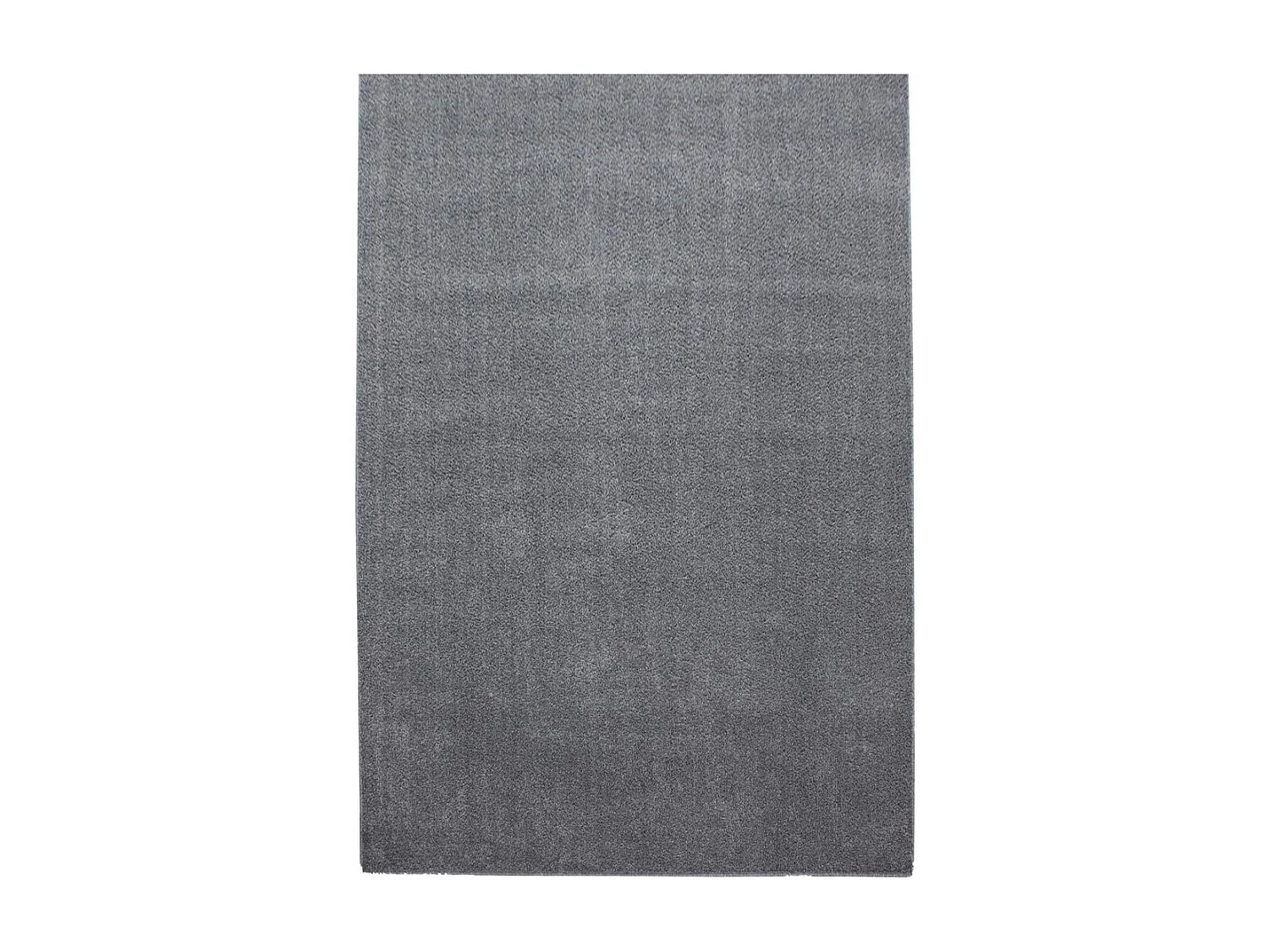 tapis salle à manger 240x340 tissé gris clair rectangle motif uni SOULA