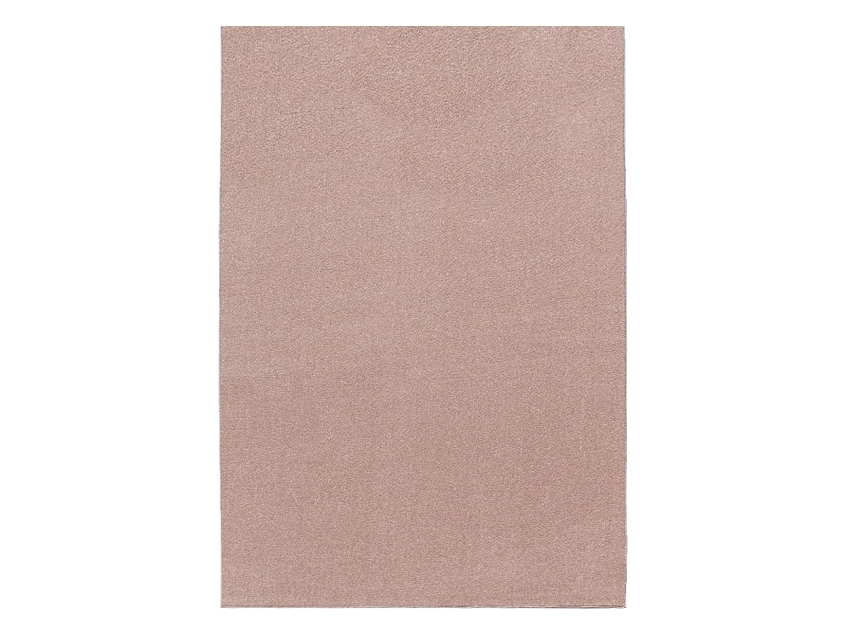 Tapis de couloir 80x250 tissé motif uni SOULA rose