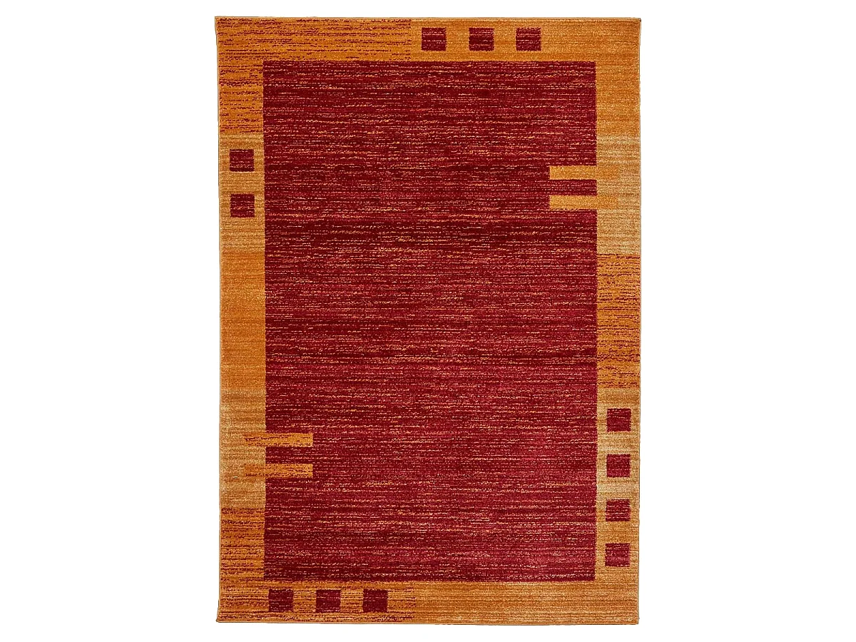 tappeto da ingresso 80x300 tessuto rettangolo rosso modello semplice CHOBAY 1