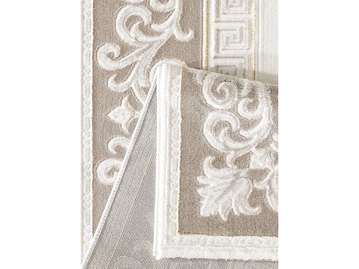 Tapis chambre tissé motif simple LYN7 ASTA