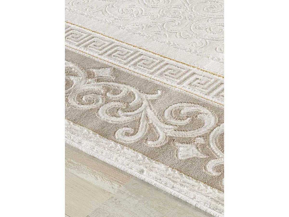 Tapis chambre tissé motif simple LYN7 ASTA