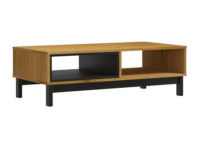 Table basse FLAM 100x50x32,5 bois de pin massif