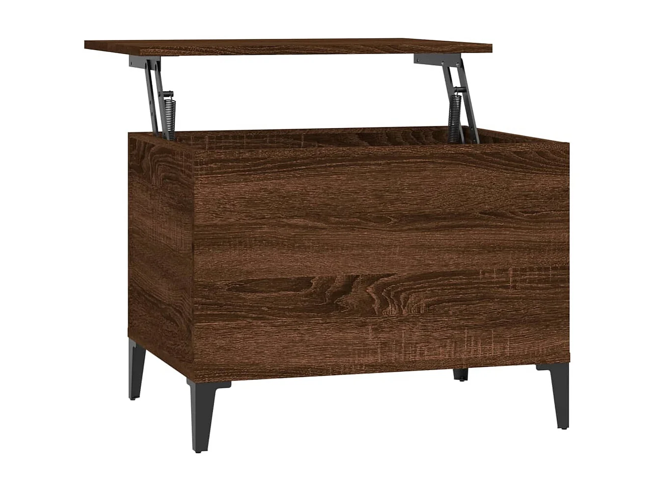 Table basse Chêne marron 60x44,5x45 Bois d'ingénierie