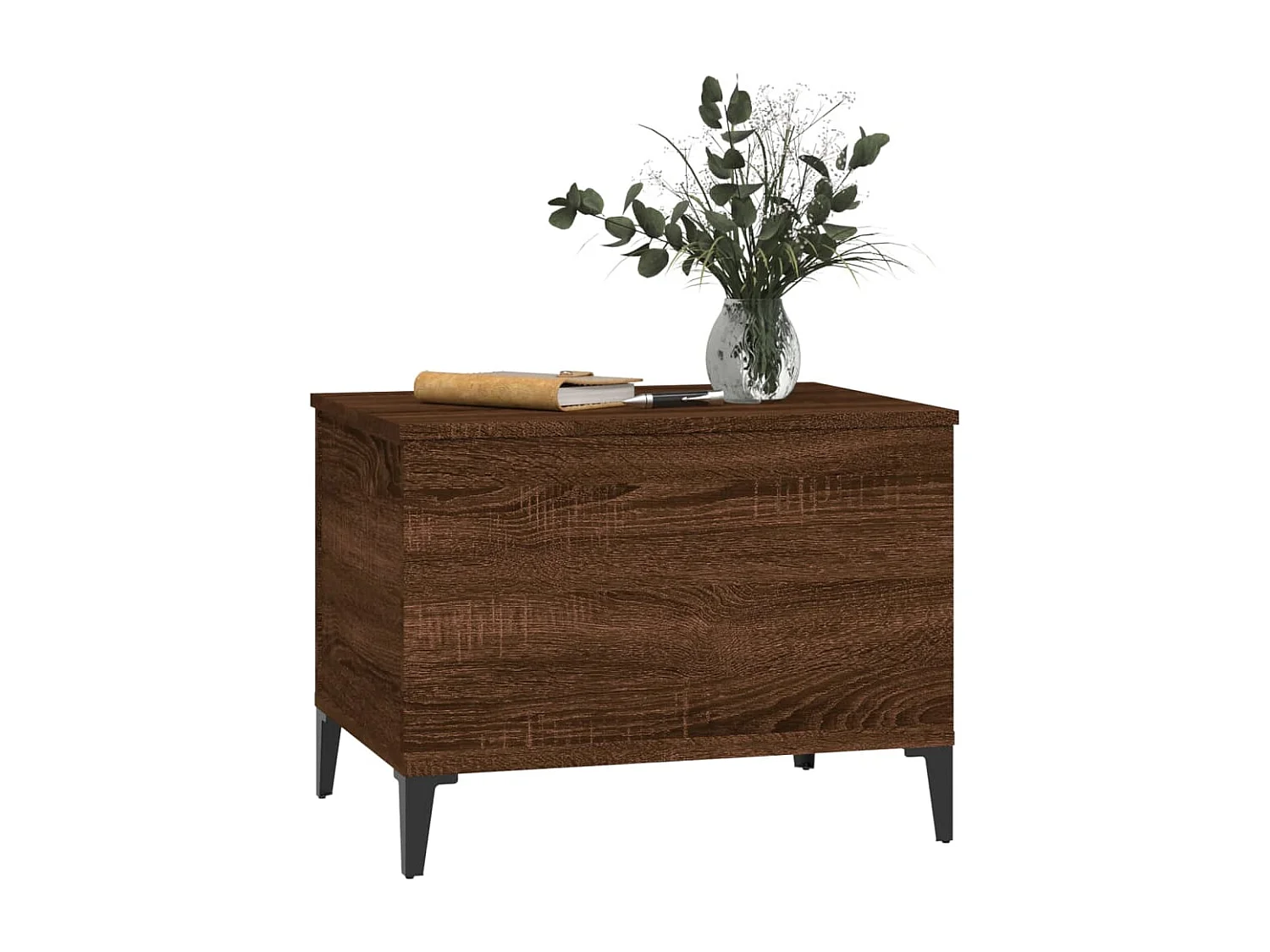Table basse Chêne marron 60x44,5x45 Bois d'ingénierie