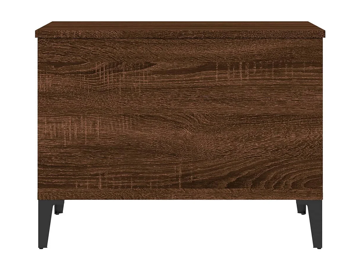 Table basse Chêne marron 60x44,5x45 Bois d'ingénierie