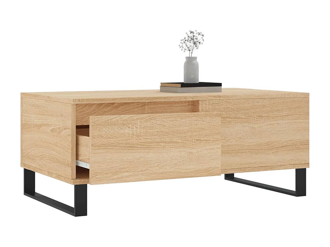 Table basse Chêne sonoma 90x50x36,5 Bois d'ingénierie