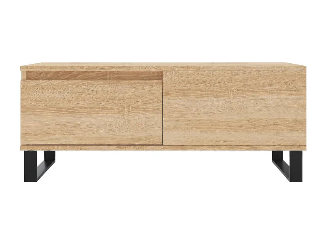 Table basse Chêne sonoma 90x50x36,5 Bois d'ingénierie