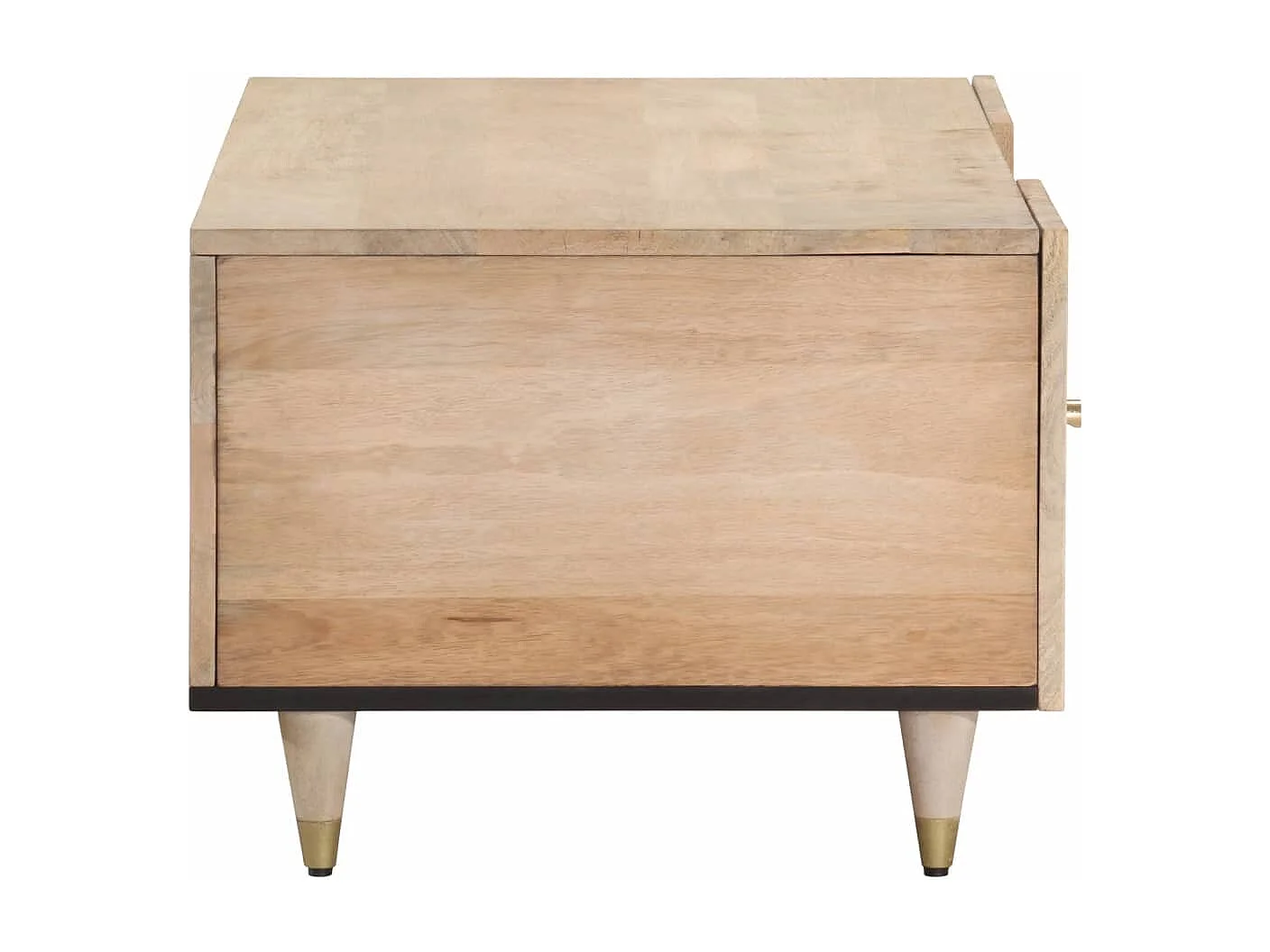 Table basse 100x54x40 bois de manguier massif