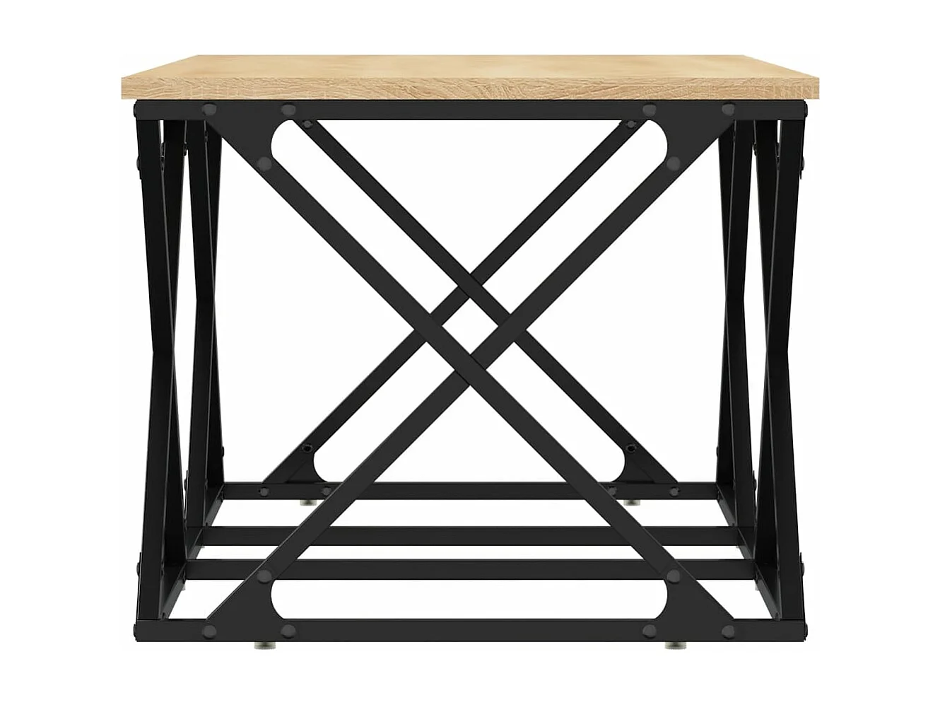 Table basse chêne sonoma 100x49x40 bois d'ingénierie