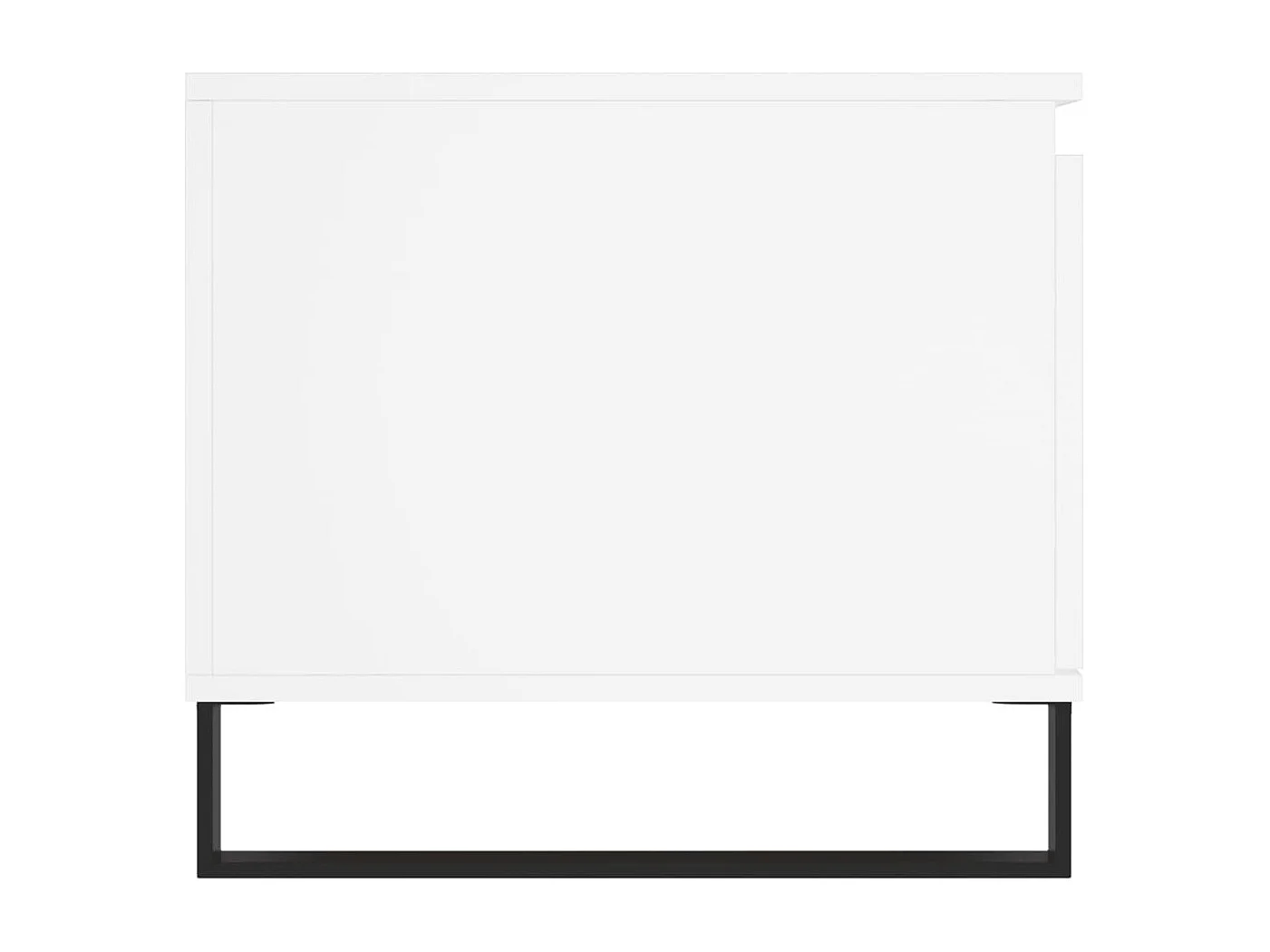 Table basse Blanc 100x50x45 Bois d'ingénierie