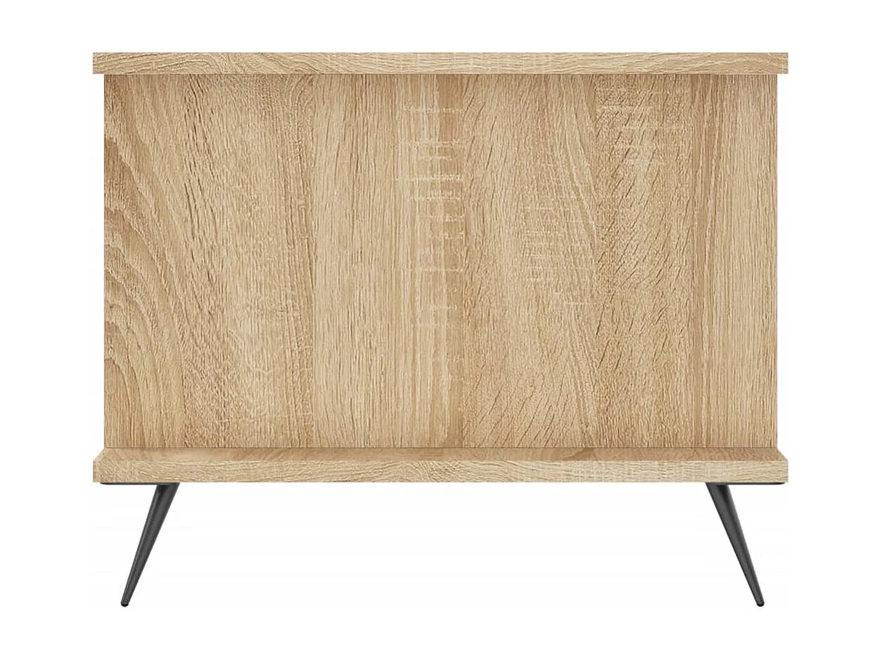 Table basse chêne sonoma 90x50x40 bois d'ingénierie