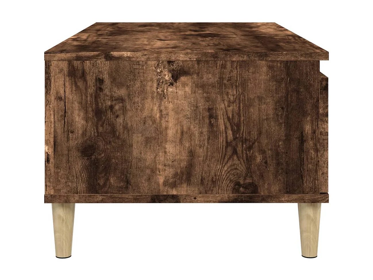 Table basse Chêne fumé 90x50x36,5 Bois d'ingénierie