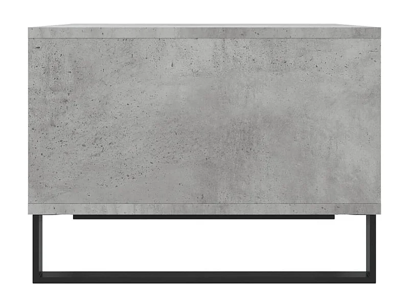 Table basse Gris béton 60x50x36,5 Bois d'ingénierie