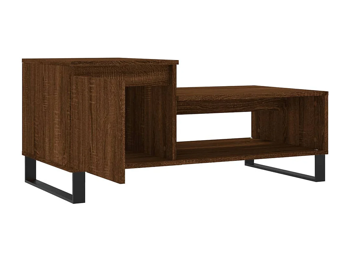 Table basse Chêne marron 100x50x45 Bois d'ingénierie