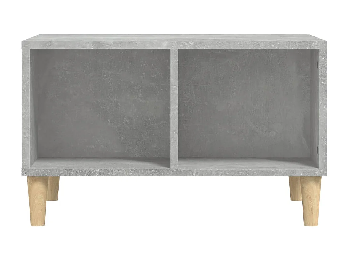 Table basse Gris béton 60x50x36,5 Bois d'ingénierie