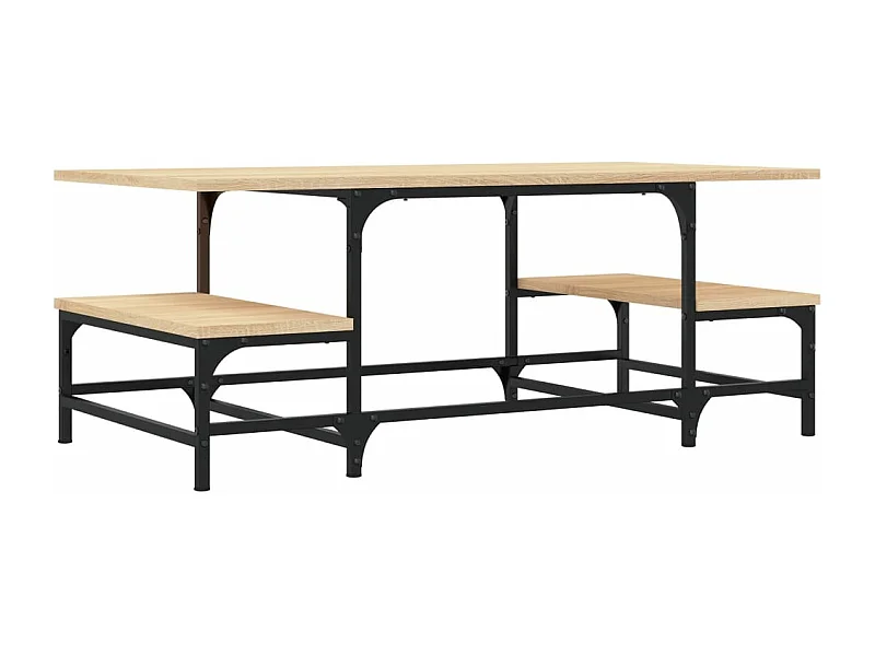 Table basse chêne sonoma 100x50,5x40 bois d'ingénierie