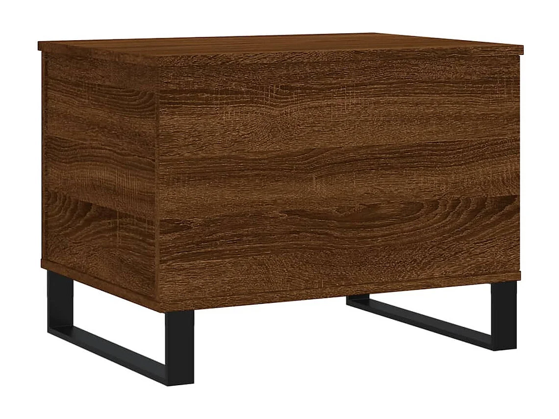 Table basse Chêne marron 60x44,5x45 Bois d'ingénierie