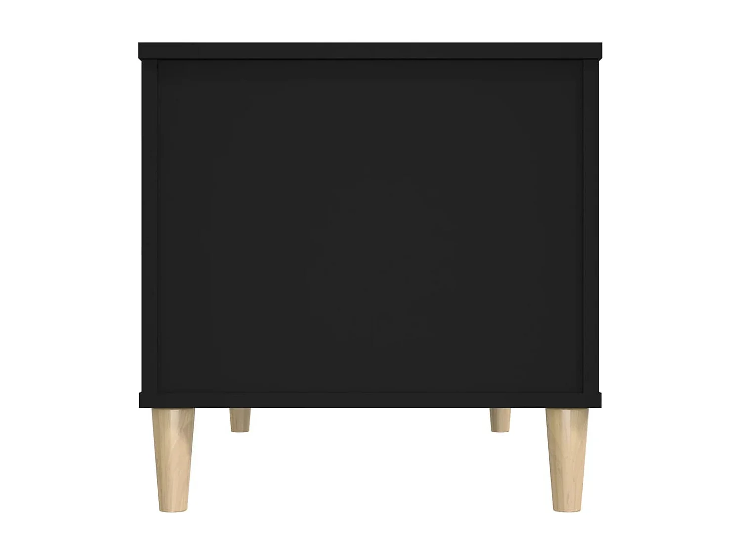 Table basse Noir 90x44,5x45 Bois d'ingénierie