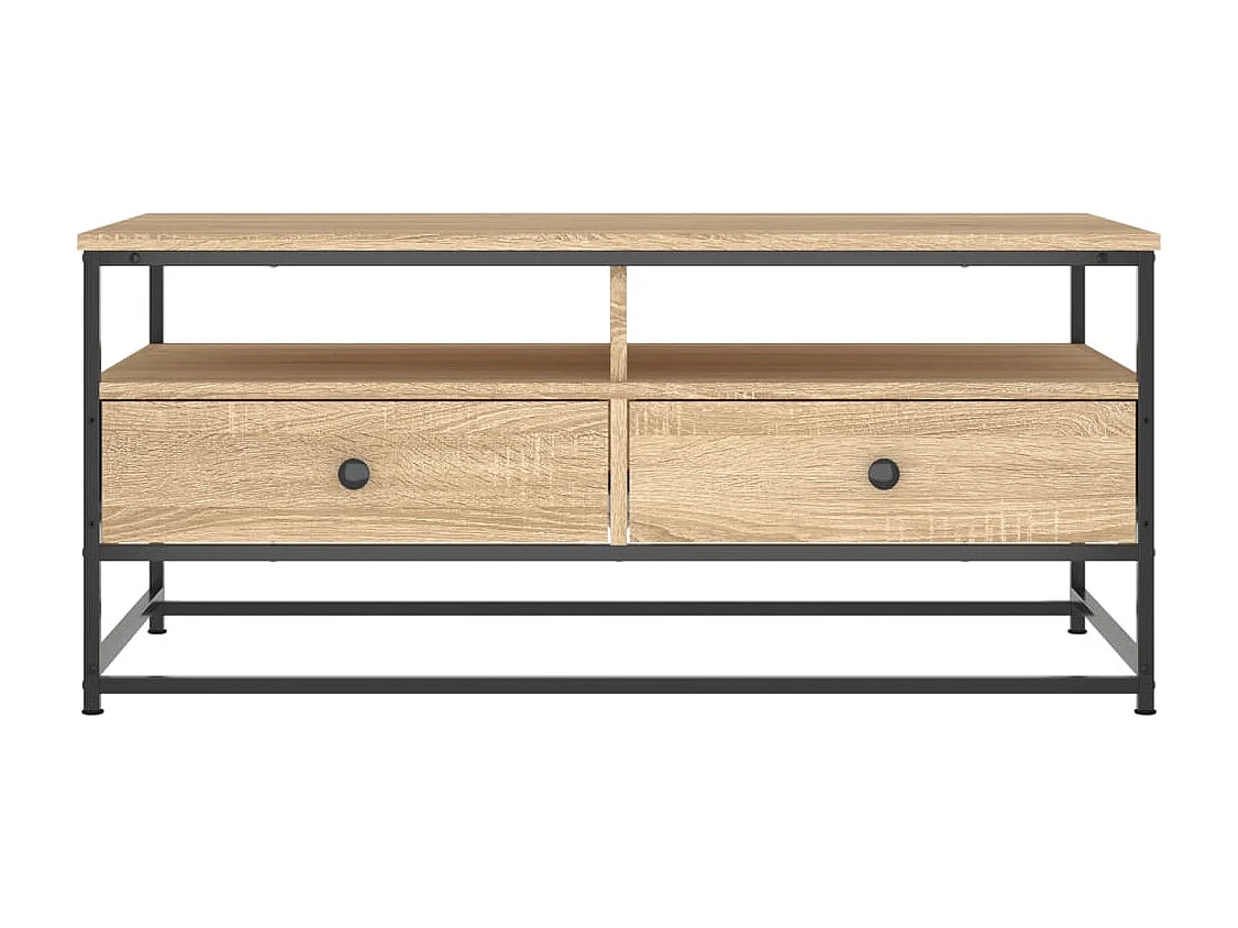 Table basse chêne sonoma 100x51x45 bois d'ingénierie