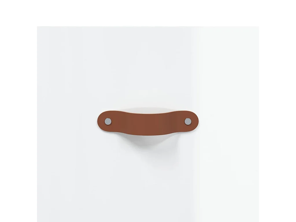 vidaXL Mesa de centro madera contrachapada blanco brillo 90x50x40 cm